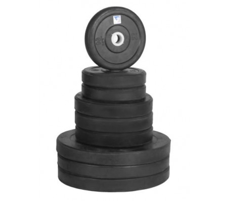 Body Maxx 50 Kg Weight Plates Rubber Material (10 Kg X 4 No & 5 Kg X 2 No) 